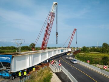 Movimentazione di due campate bitrave per la nuova tratta AV/AC Verona-Padova